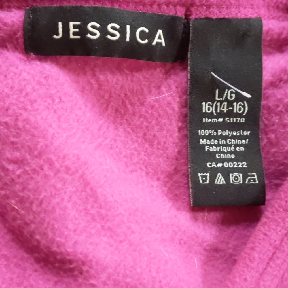Ladies fleece 2pc pj set - Picture 2 of 6